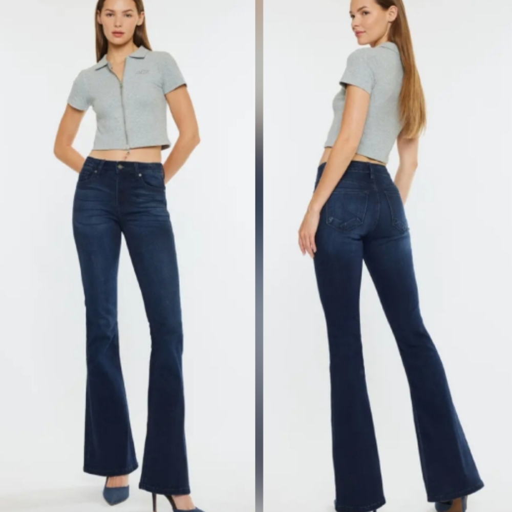 Kancan Trisha Mid Rise Flare Jeans Size 11/29